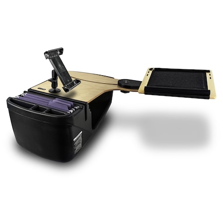 Autoexec Reach Desk Backseat Left Elite with Printer Mount and Tablet Mount ReachDesk L-01 BS Printer TAB Elite